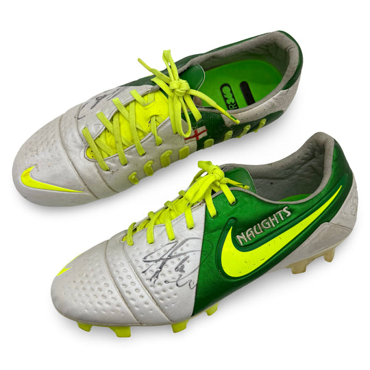 Kyle Naughton | Player-Worn Boots | Dual Hand-Signed | 2012/13 | Tottenham