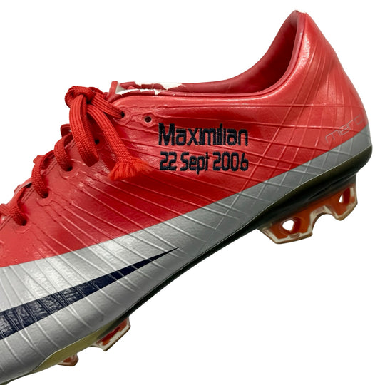 Zlatan Ibrahimović Match Worn, 4 Goals Scored, Nike Mercurial Vapor Superfly I - 2008/09