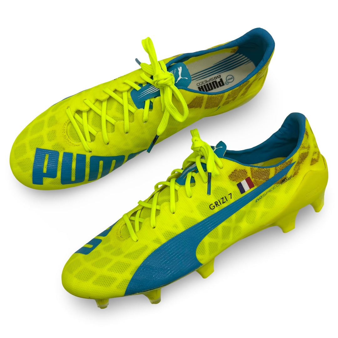 Puma EvoSpeed ​​SL 2015/16, usada por Antoine Griezmann
