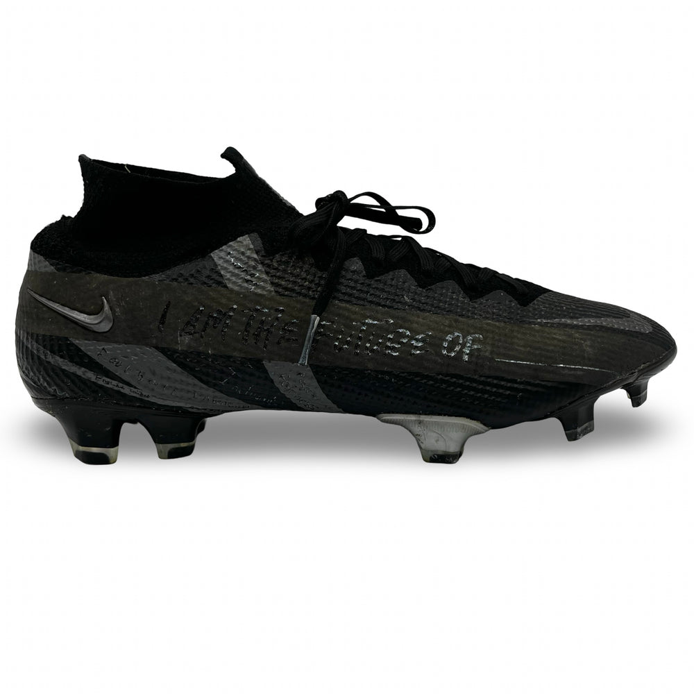 Marcus Rashford Match Worn, Photo-Matched, 6 Goals Scored Inc. 1st Hat-Trick Goal Scoring Nike Mercurial Superfly 7 Elite 'I Am The Future Of...' Special Edition - 2020/21