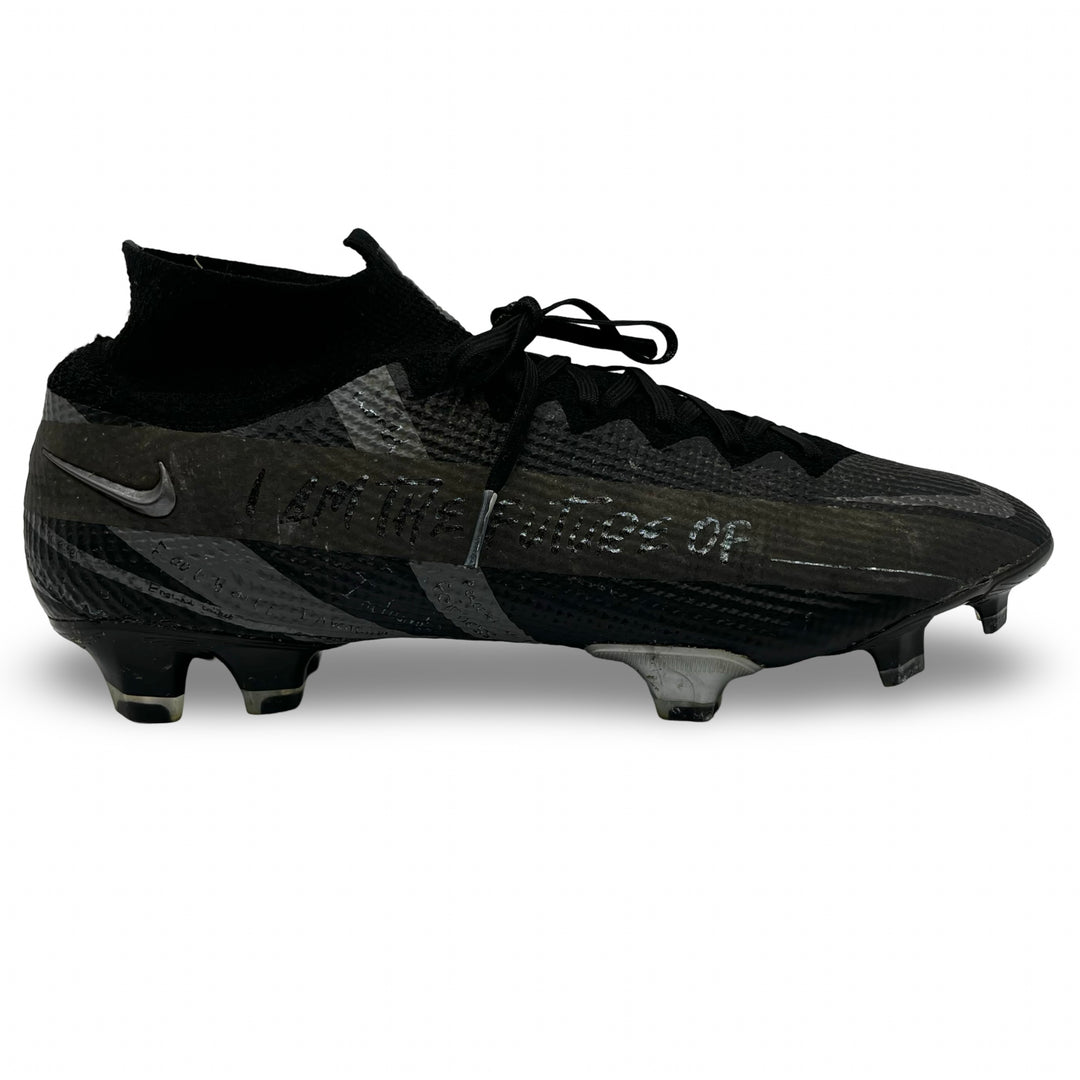 Marcus Rashford Match Worn, Photo-Matched, 6 Goals Scored Inc. 1st Hat-Trick Goal Scoring Nike Mercurial Superfly 7 Elite 'I Am The Future Of...' Special Edition - 2020/21