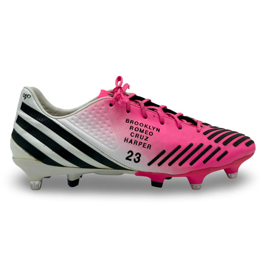 Adidas Predator LZ DB Special Edition Usada por Sir David Beckham e Fotocombinada - 2012/13