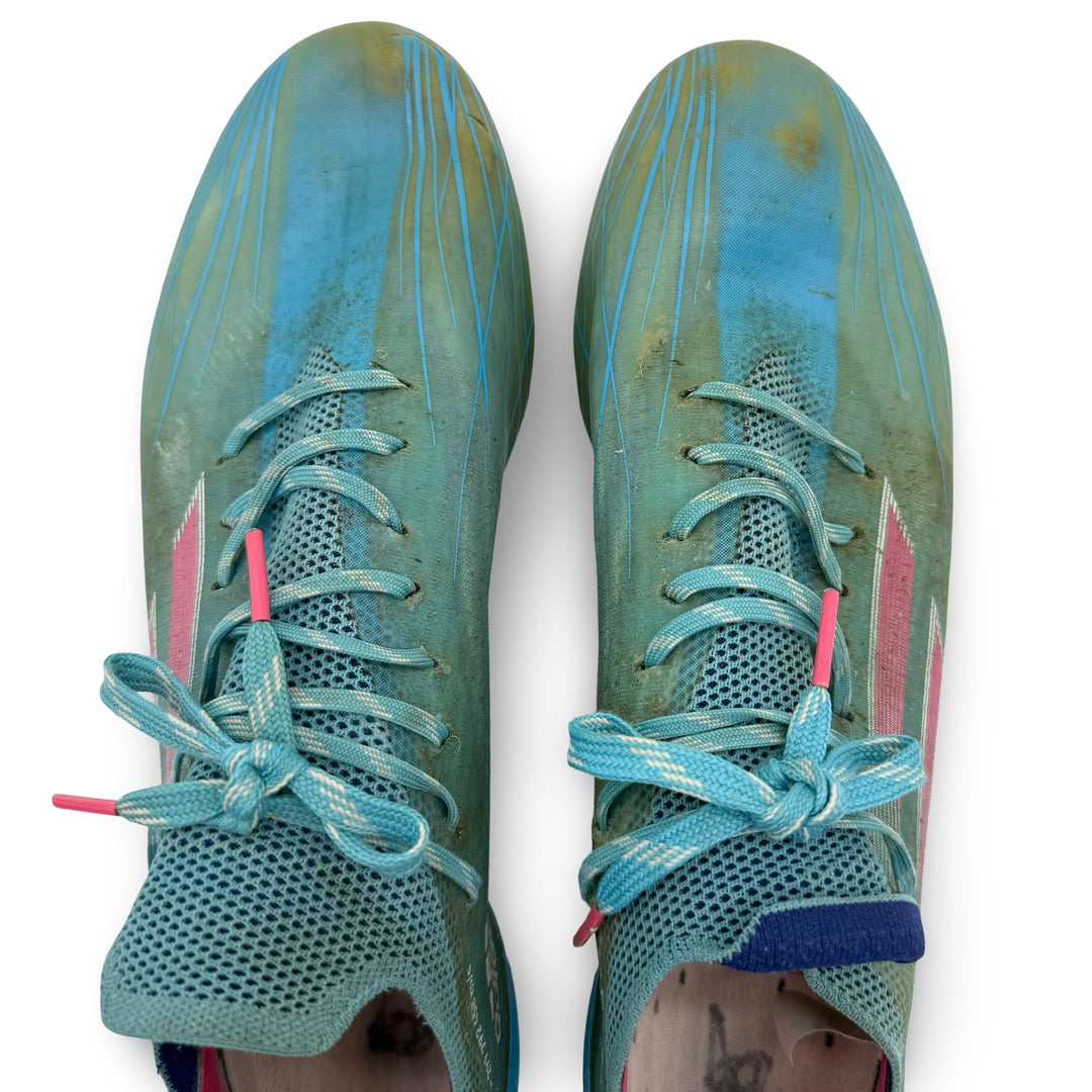 Anthony Martial Match Worn, 8 Goals & 2 Assists, Photo-Matched Adidas X Speedflow.1 - 2022/23