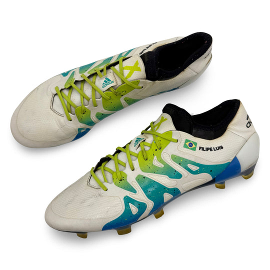 Filipe Luis | Match Worn | 2015/16 | Adidas X15.1