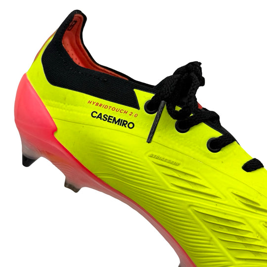 Casemiro Match Worn, Photo-Matched Adidas Predator Elite - 2023/24