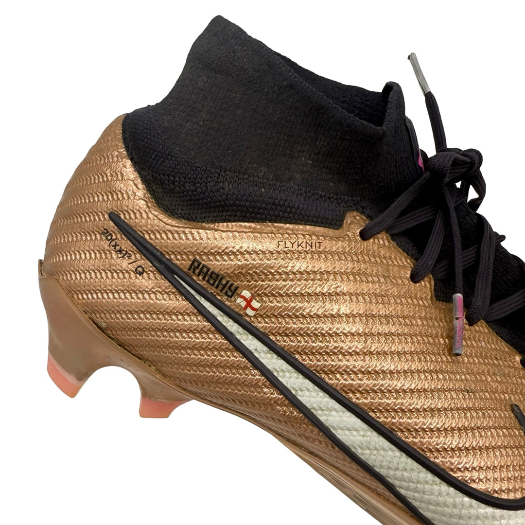 Nike Mercurial Superfly 9 Elite, usada por Marcus Rashford en partidos, 3 goles marcados y fotocomparada - Copa Mundial de la FIFA 2022