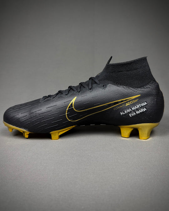 Cristiano Ronaldo | Match-Issued Boots | CR7 Black Gold | 2018/19 | Juventus