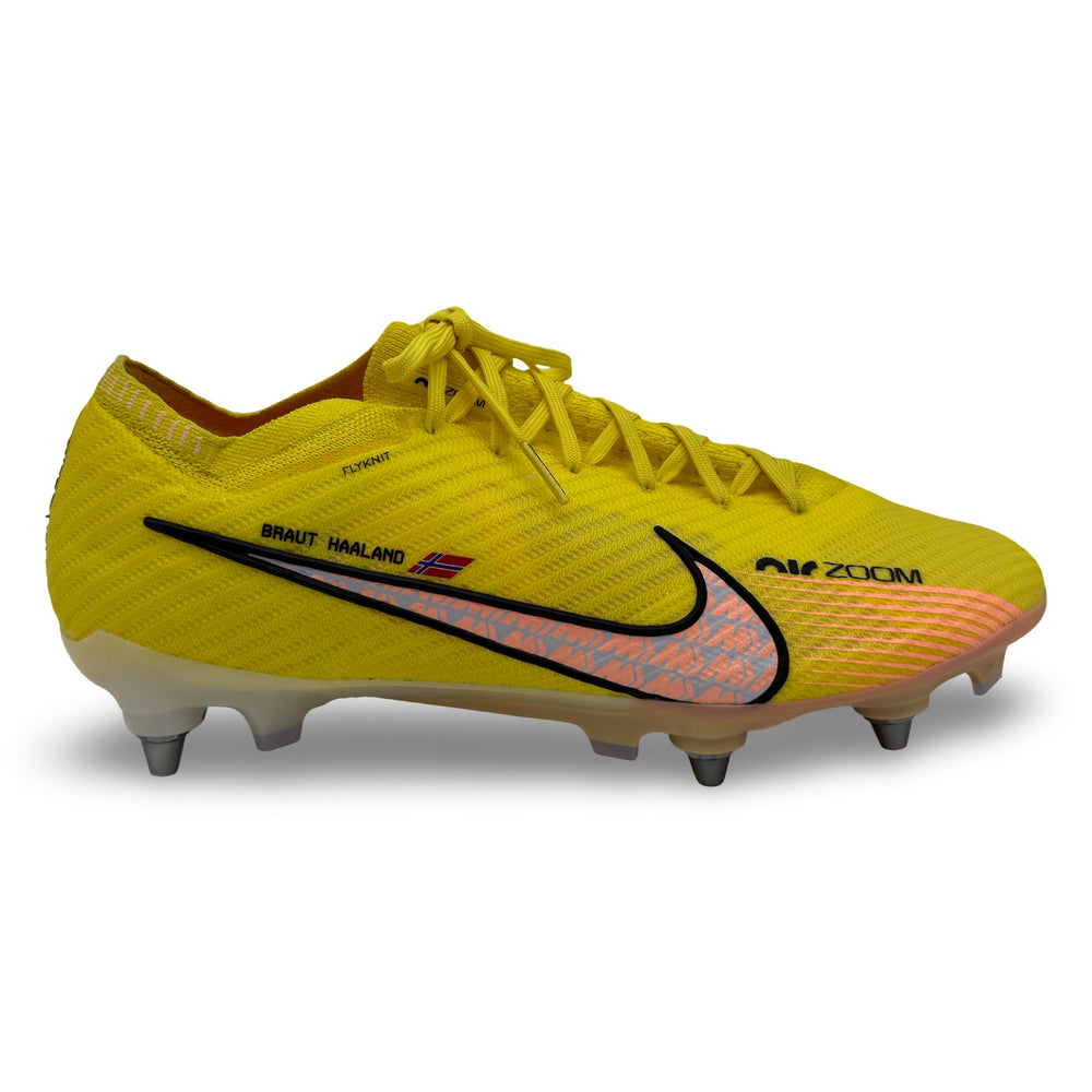 Erling Haaland Match Worn, 2 Goals Scored, Photo-Matched Nike Mercurial Vapor 15 Elite - EPL Goal Record Breaking 2022/23 Treble Season