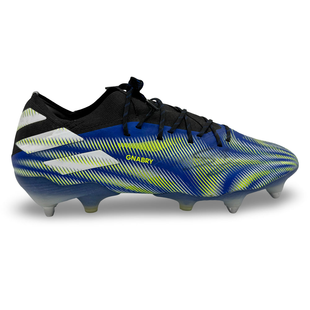 Serge Gnabry Match Worn, 2 Goals & 4 Assists, Dual Signed Adidas Nemeziz.1 - 2020/21