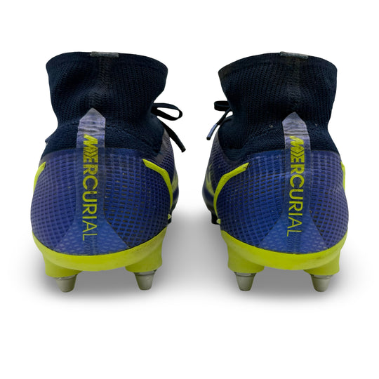 Jadon Sancho Match Worn, Photo-Matched, 2 Goals Scored (Inc. 1st for Man Utd) Nike Mercurial Superfly 8 Elite - 2021/22