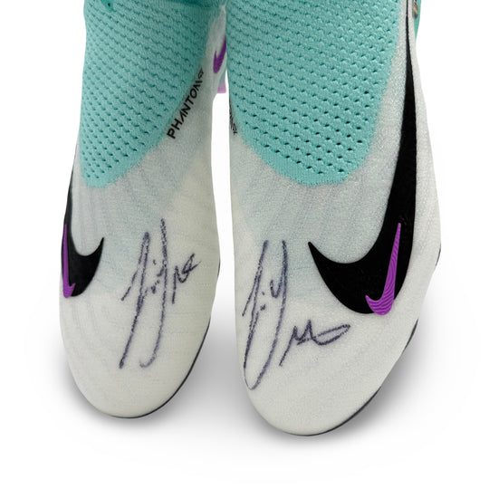 Kevin De Bruyne Match Issued, Dual Signed Nike Phantom GX Elite - 2023/24 4-In-A-Row Season