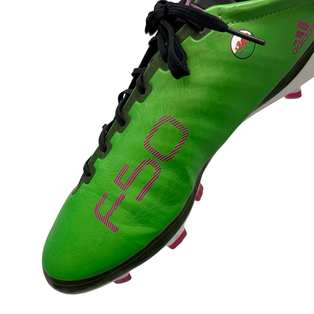 Gareth Bale Match Worn Adidas F50 Adizero - 2010/11