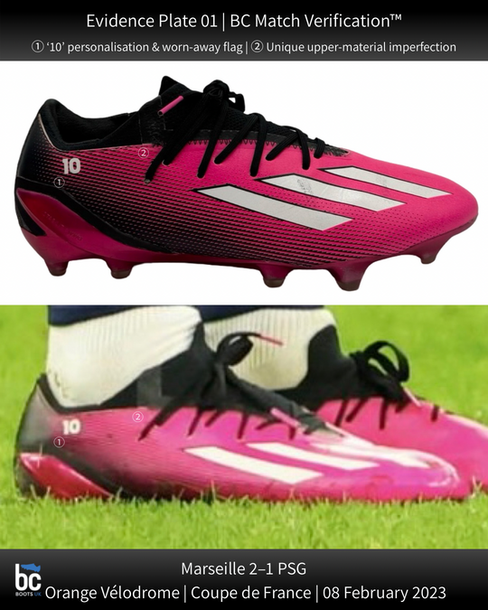 Lionel Messi | Match-Worn Boots | 2022/23 | 4 Goals | First Pair as World Champion | Eighth Ballon d’Or Winning Season