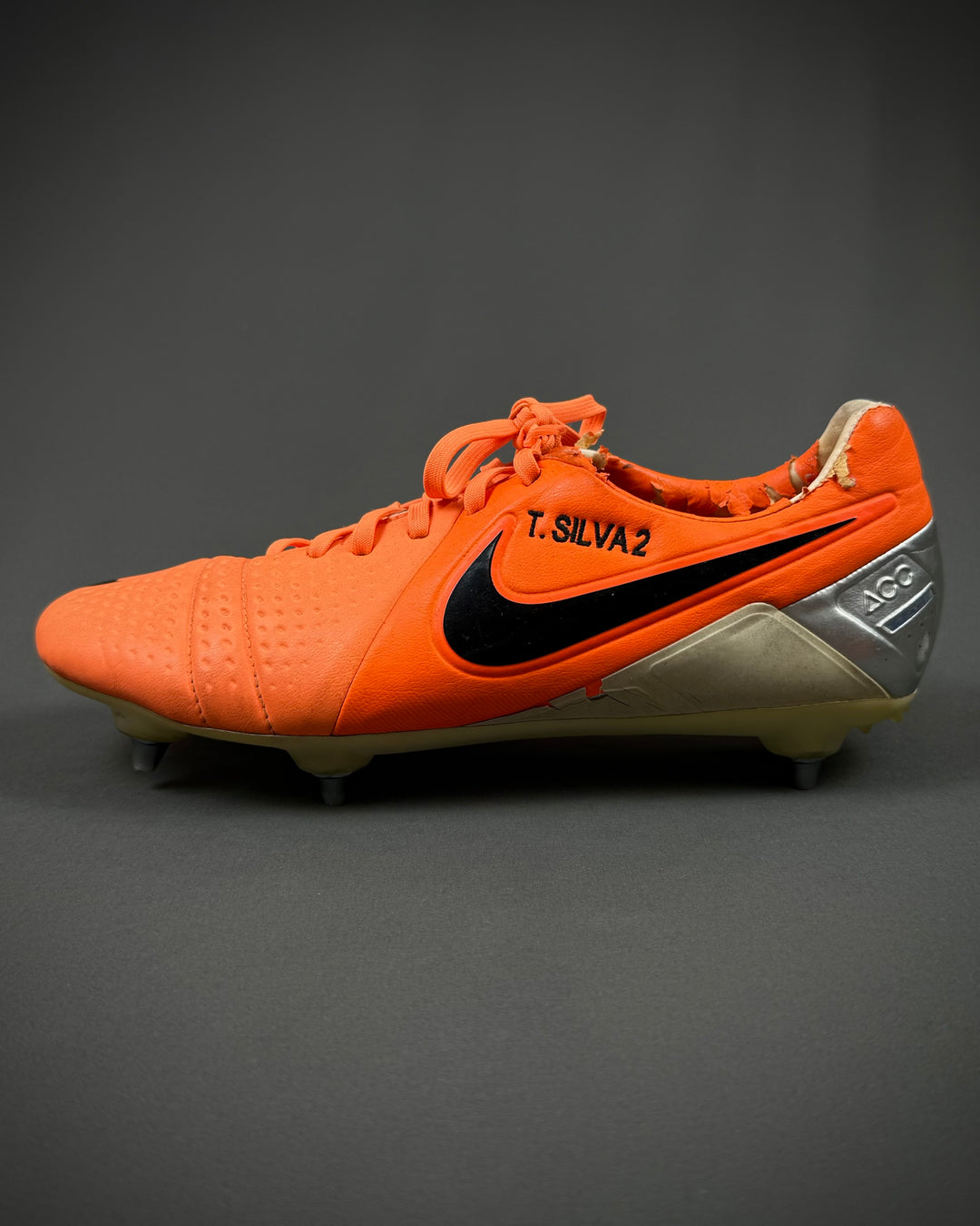 Thiago Silva | Match-Worn Boots | 2013/14 | 6 Clean Sheets | 1 Goal | PSG & Brazil