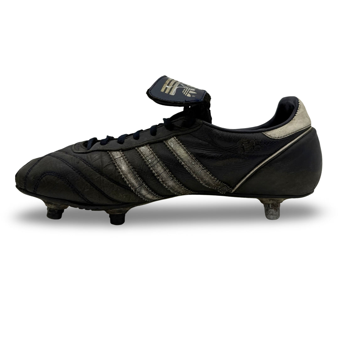 Mark Hughes | Match Worn, Dual Signed | 1984/85 | Adidas Profi