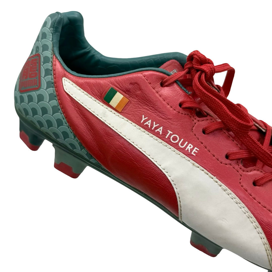 Yaya Touré | Match Worn | Photo-Matched | 2014/15 | 2 Goals Scored | Puma EvoPower 1.2 'Dragon' Edition