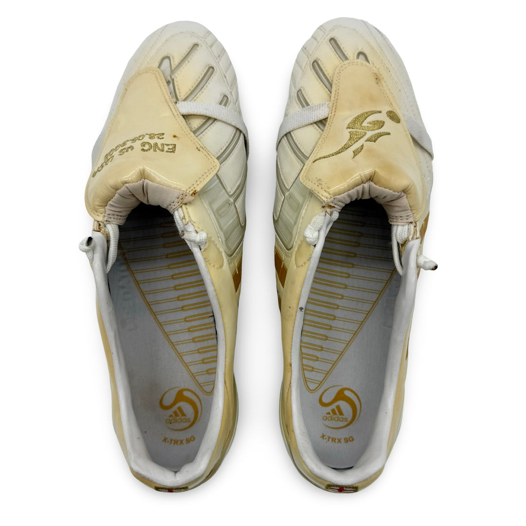 Sir David Beckham Match Issued Adidas Predator Powerswerve - England vs USA, 2008