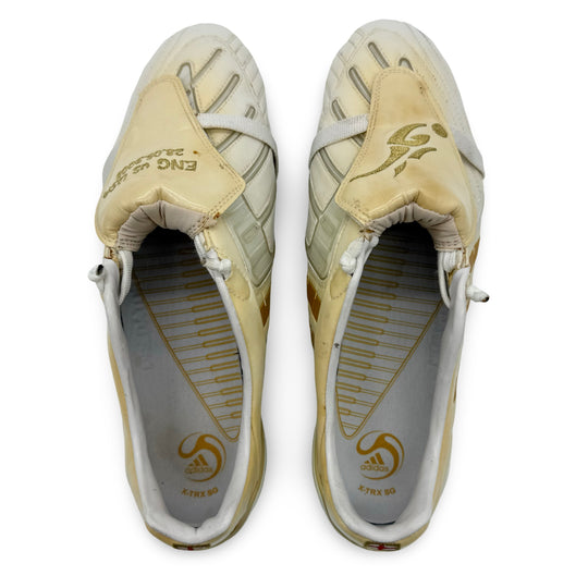 Sir David Beckham Match Issued Adidas Predator Powerswerve - England vs USA, 2008