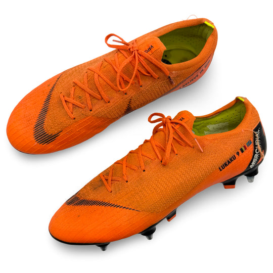 Romelu Lukaku Match Worn, 7 Goals & 1 Assist, Photo-Matched Nike Mercurial Vapor 12 Elite - 2017/18