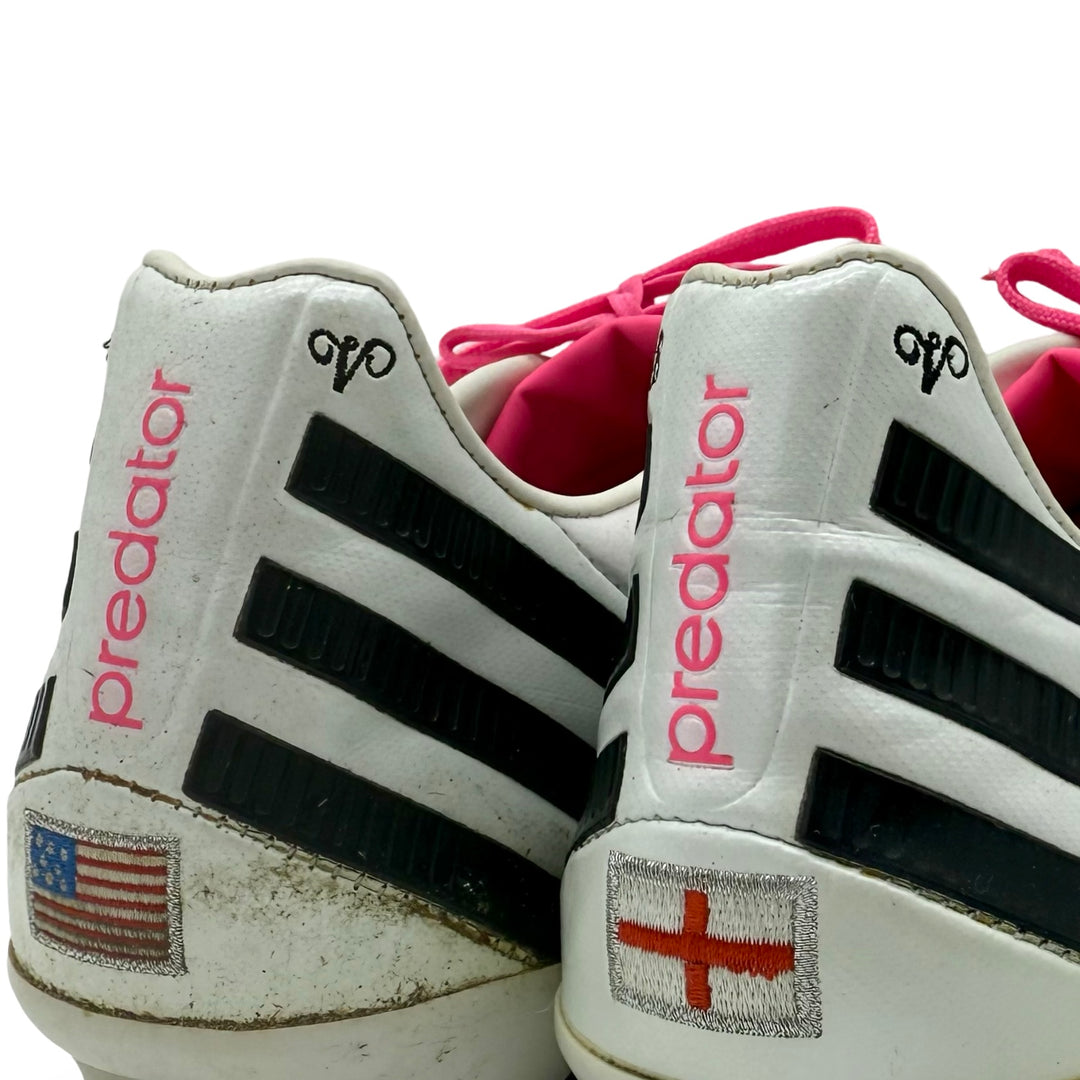 Adidas Predator LZ DB Special Edition Usada por Sir David Beckham e Fotocombinada - 2012/13