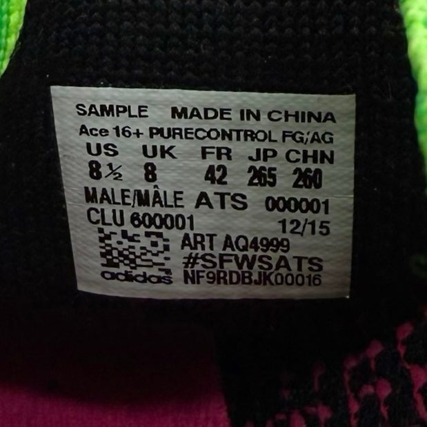 Mesut Özil | Match Worn | Photo-Matched | 2015/16 | Adidas Ace 16+ Purecontrol