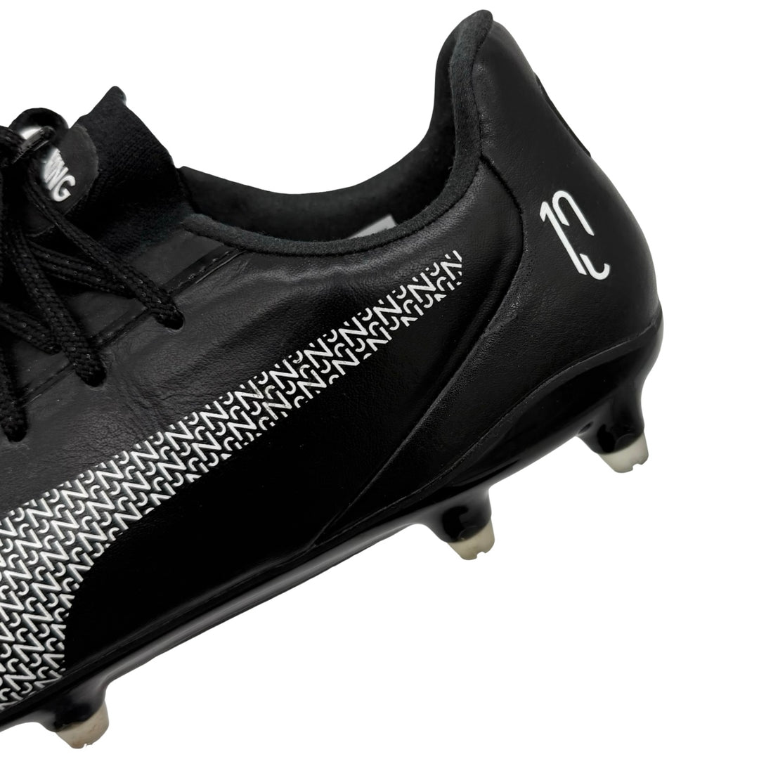 Neymar Jr. Match Worn, 4 Goals & 1 Assist, Photo-Matched, Dual Signed Puma KING Platinum 'NJR' Signature Edition - 2020/21