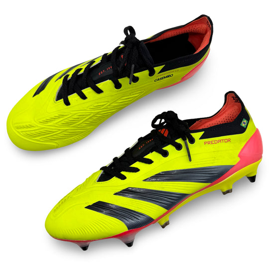Casemiro Match Worn, Photo-Matched Adidas Predator Elite - 2023/24