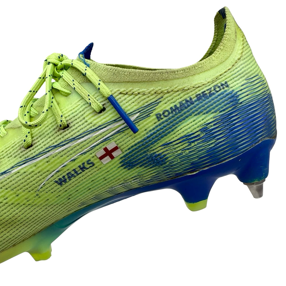 Puma Ultra 5 Ultimate de Kyle Walker, último partido con el Manchester City, fotocombinada - 2024/25