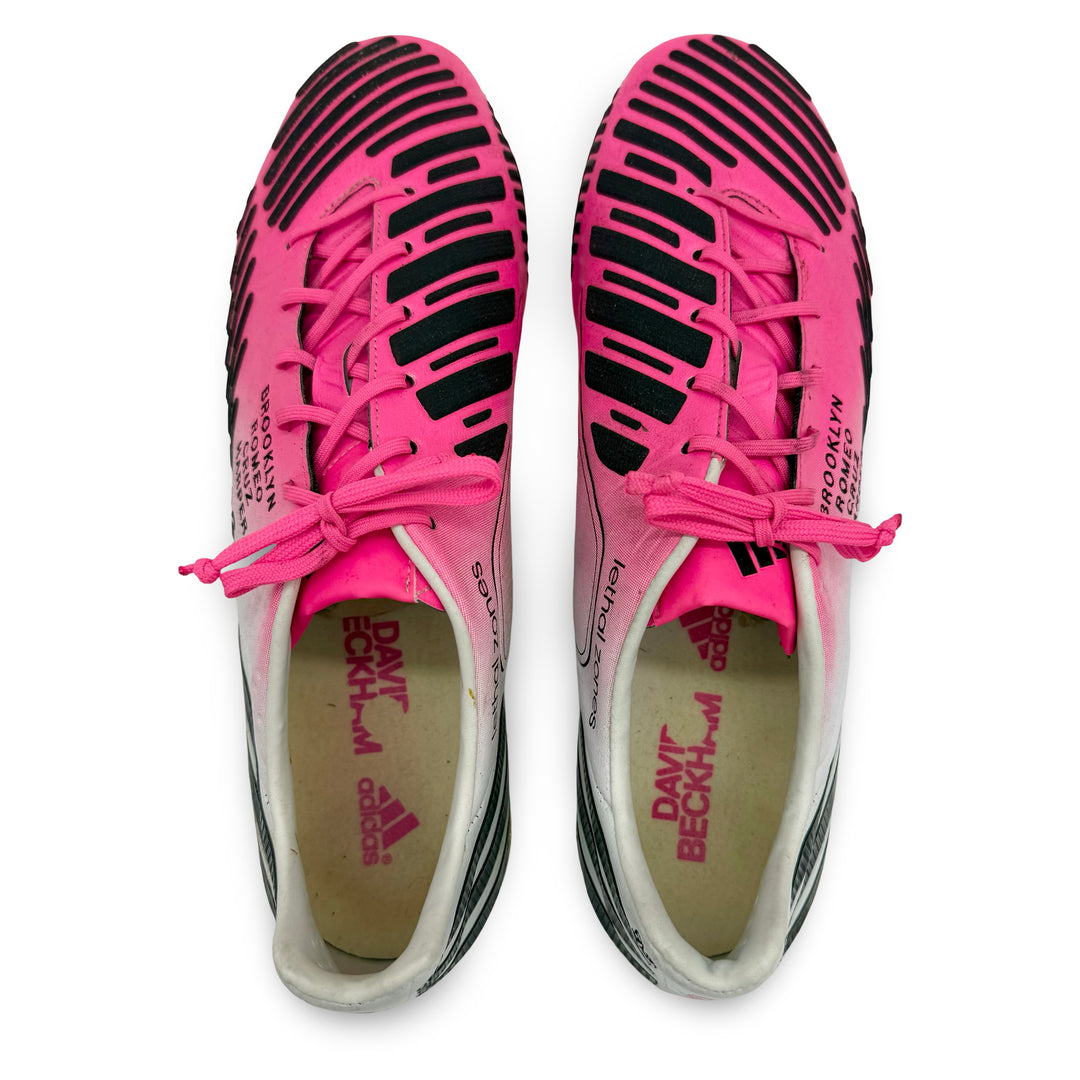 Adidas Predator LZ DB Special Edition Usada por Sir David Beckham e Fotocombinada - 2012/13