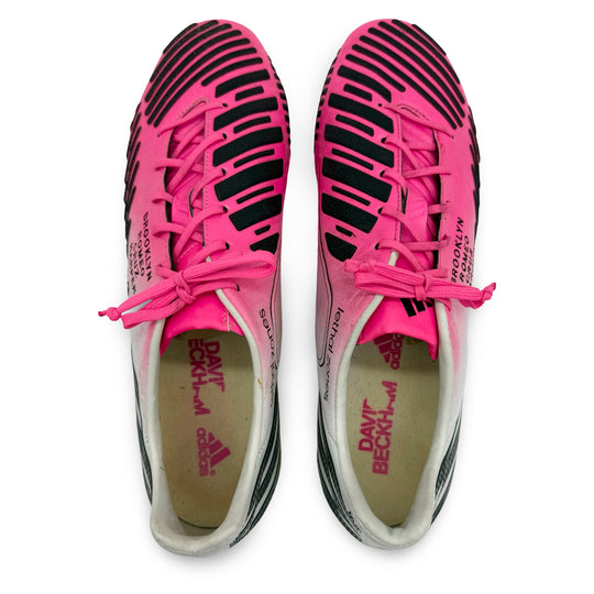 Adidas Predator LZ DB Special Edition Usada por Sir David Beckham e Fotocombinada - 2012/13