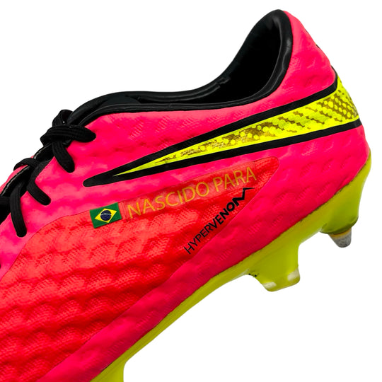 Bernard Duarte Partido desgastado Nike Hypervenom Phantom 2014 Copa Mundial de la FIFA