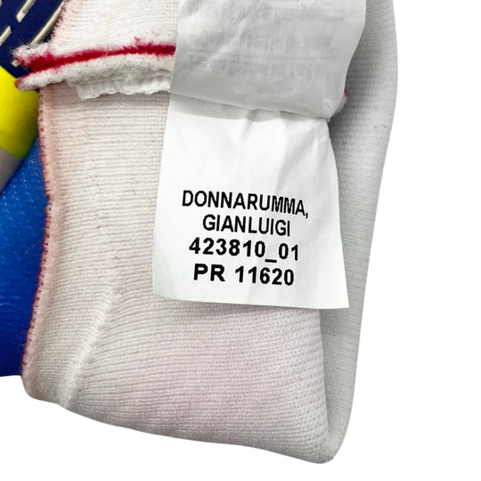 Gianluigi Donnarumma Match Worn Adidas Predator GL Pro Hybrid SMU Goalkeeper Gloves 2022/23