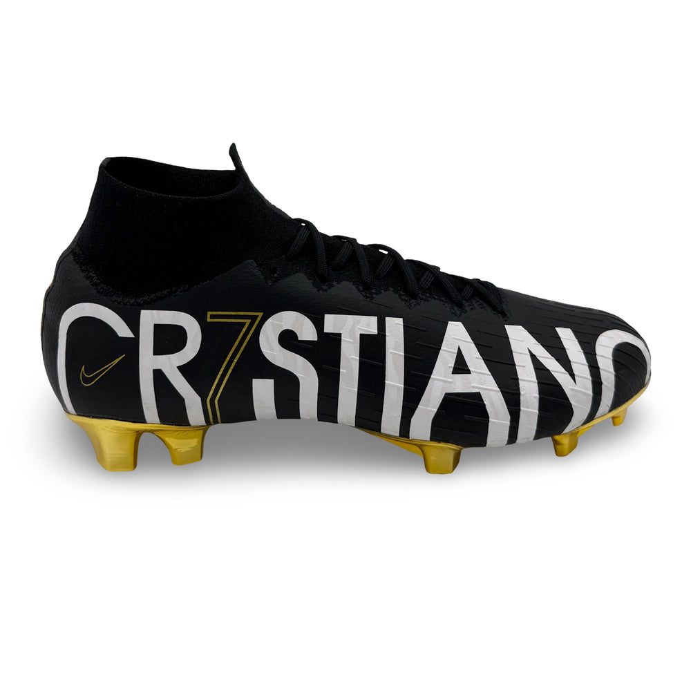 Cristiano Ronaldo | Match-Issued Boots | CR7 Black Gold | 2018/19 | Juventus
