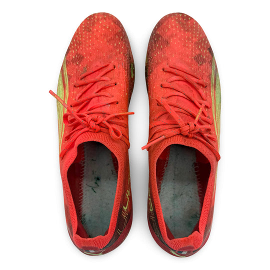 Raphaël Varane Match Worn, Photo-Matched Puma Ultra Ultimate - 2022 FIFA World Cup Final