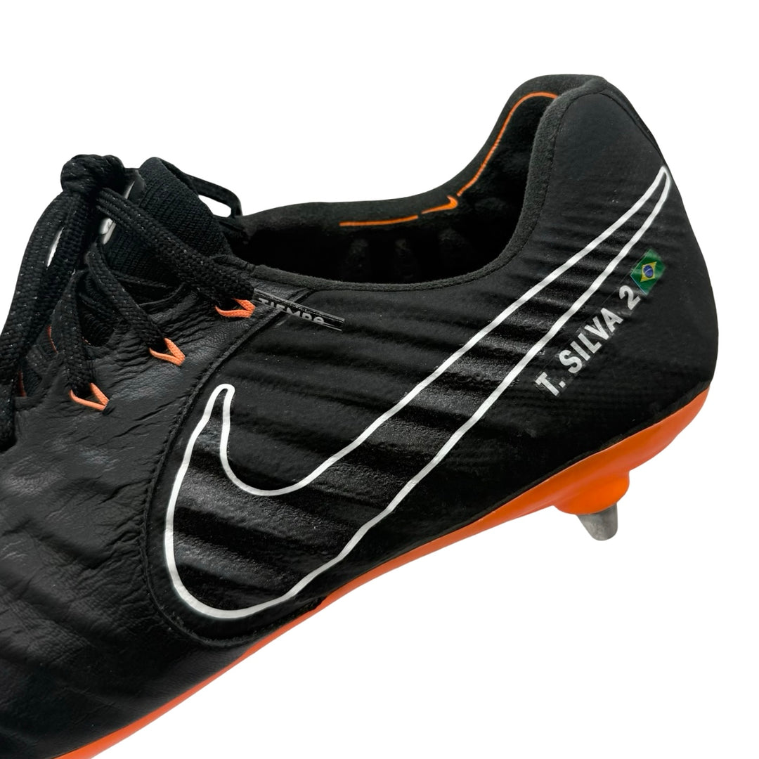 Thiago Silva Match Worn, 1 Goal Scored, Photo-Matched Nike Tiempo Legend VII Elite - 2018 Coupe De France Final, Coupe De La Ligue Final - 2017/18 Domestic Quadruple Season