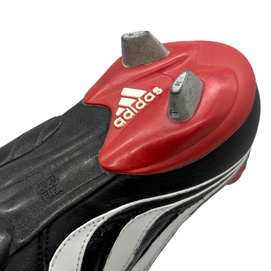 Adidas Predator Precision, usada em jogo por Patrick Kluivert e duplamente assinada - UEFA Euro 2000