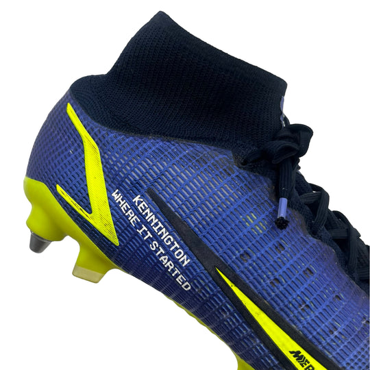 Jadon Sancho Match Worn, Photo-Matched, 1 Goal Scored, Nike Mercurial Superfly 8 Elite - 2021/22