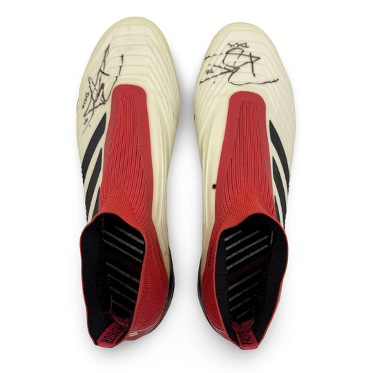 Dele Alli | Match-Worn Boots | Dual Hand-Signed | Photo-Matched | 2017/18 | Tottenham & England