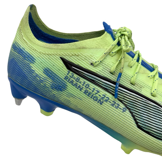 Puma Ultra 5 Ultimate de Kyle Walker, último partido con el Manchester City, fotocombinada - 2024/25