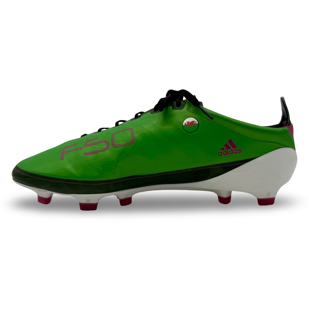 Gareth Bale Match Worn Adidas F50 Adizero - 2010/11