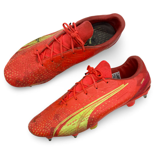 Harry Maguire Match Worn 1 Assist & 3 Clean Sheets, Photo-Matched Puma Ultra Ultimate - 2022 FIFA World Cup & 2022/23