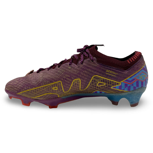 Alejandro Garnacho Match Worn, 2 Goals & 4 Assists (inc. 1st in Premier League 1st for MUFC), Photo-Matched Nike Air Zoom Mercurial Vapor 15 Elite KM - 2022/23