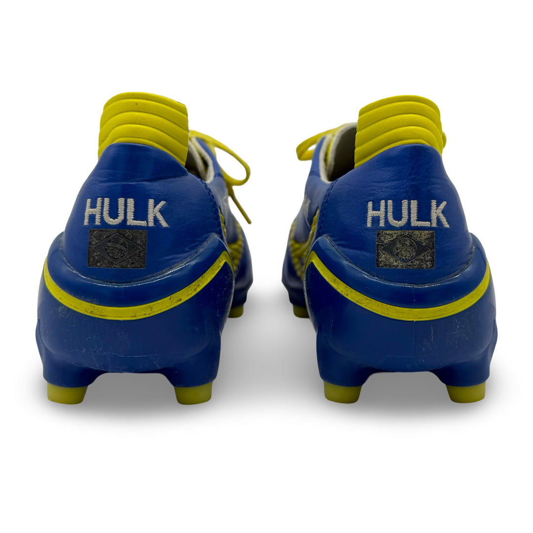 Hulk Match Worn, Photo-Matched Mizuno Morelia Neo - 2014 FIFA World Cup