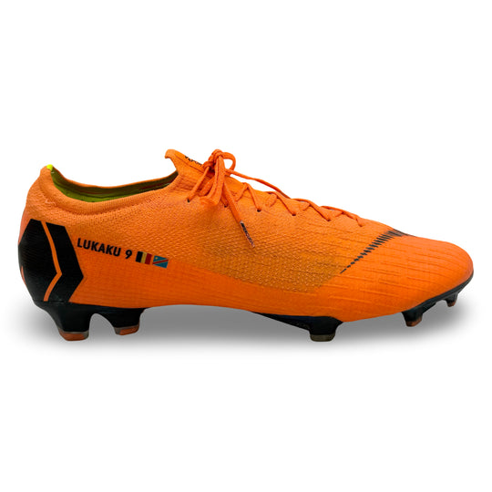 Romelu Lukaku Training Worn Nike Mercurial Vapor 12 Elite - 2017/18