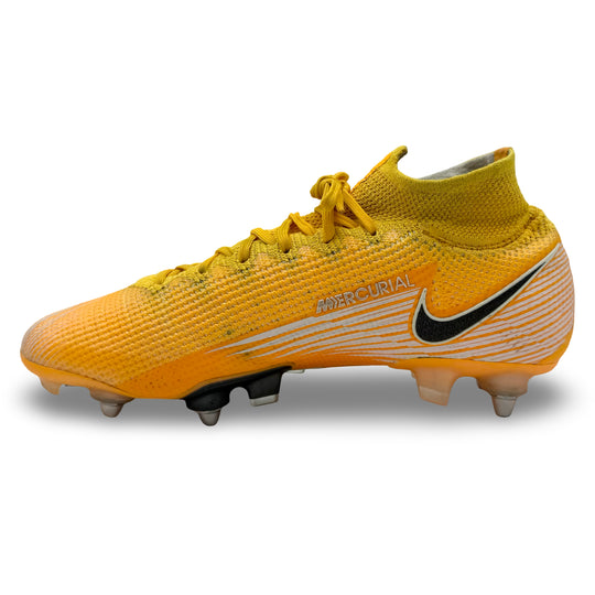 Riyad Mahrez Match Worn, 1 Goal & 2 Assists Nike Mercurial Superfly 7 Elite - 2020/21