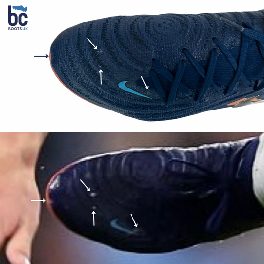 Erling Haaland, usado em jogo, 3 golos marcados, Nike Mercurial Vapor 15 Elite com foto idêntica - Recorde de golos da EPL na época tripla 2022/23