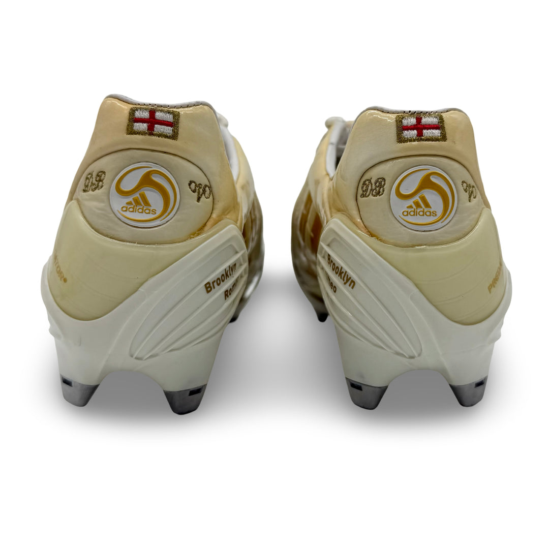 Sir David Beckham Match Issued Adidas Predator Powerswerve - England vs USA, 2008
