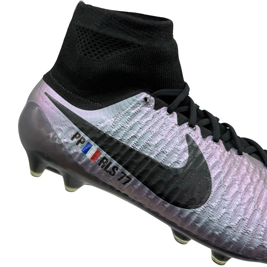 Paul Pogba Match Issued 1/1 Custom Nike Magista Obra - 2015/16