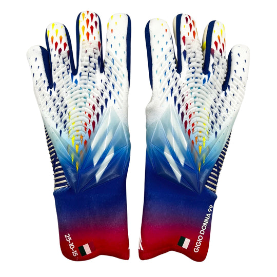 Gianluigi Donnarumma Match Worn Adidas Predator GL Pro Hybrid SMU Goalkeeper Gloves 2022/23