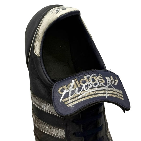 Mark Hughes | Match Worn, Dual Signed | 1984/85 | Adidas Profi